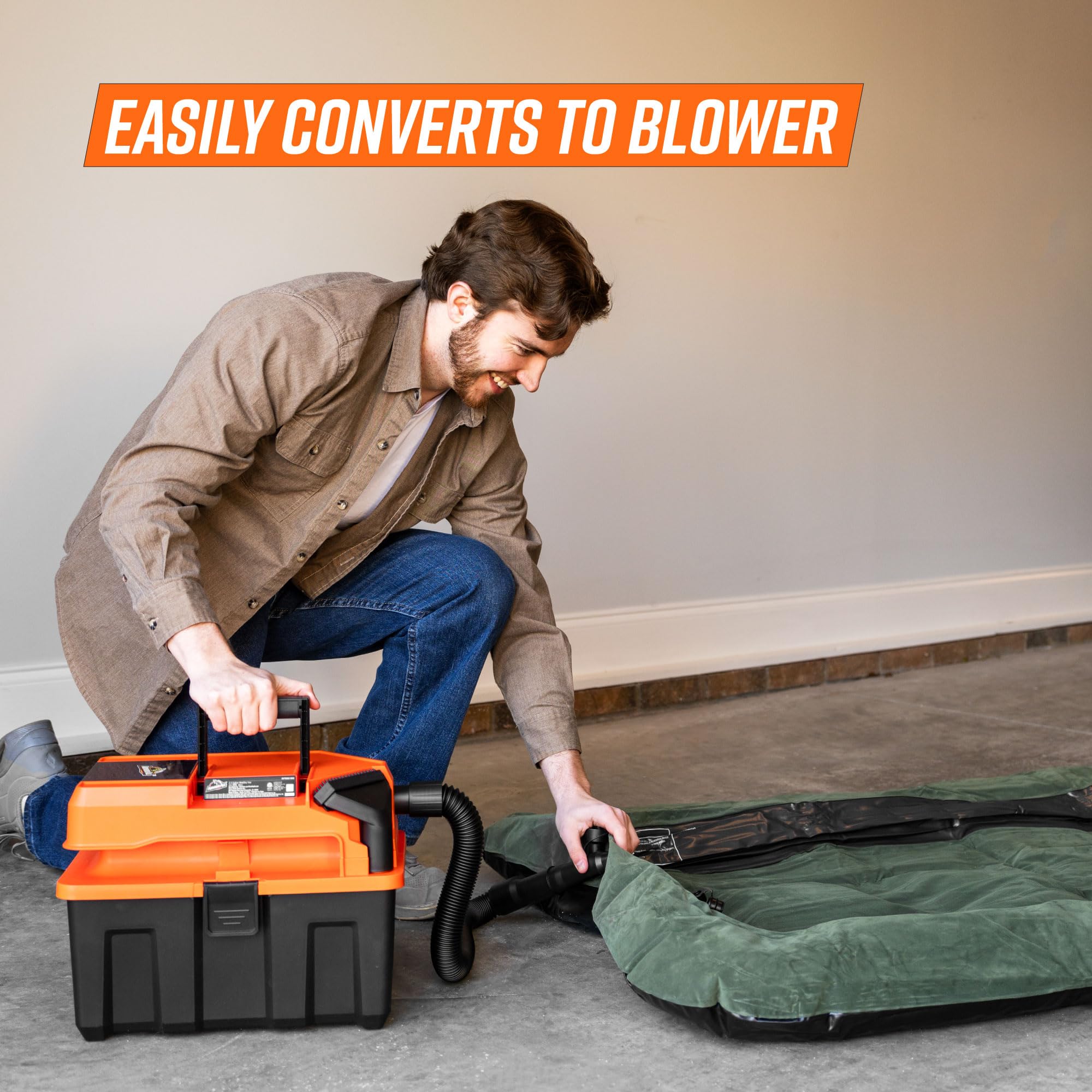 Armor All 2.5-Gallon 20V Cordless Wet Dry Vacuum with 2.0Ah Battery– DVTB202 0902 - Image 5