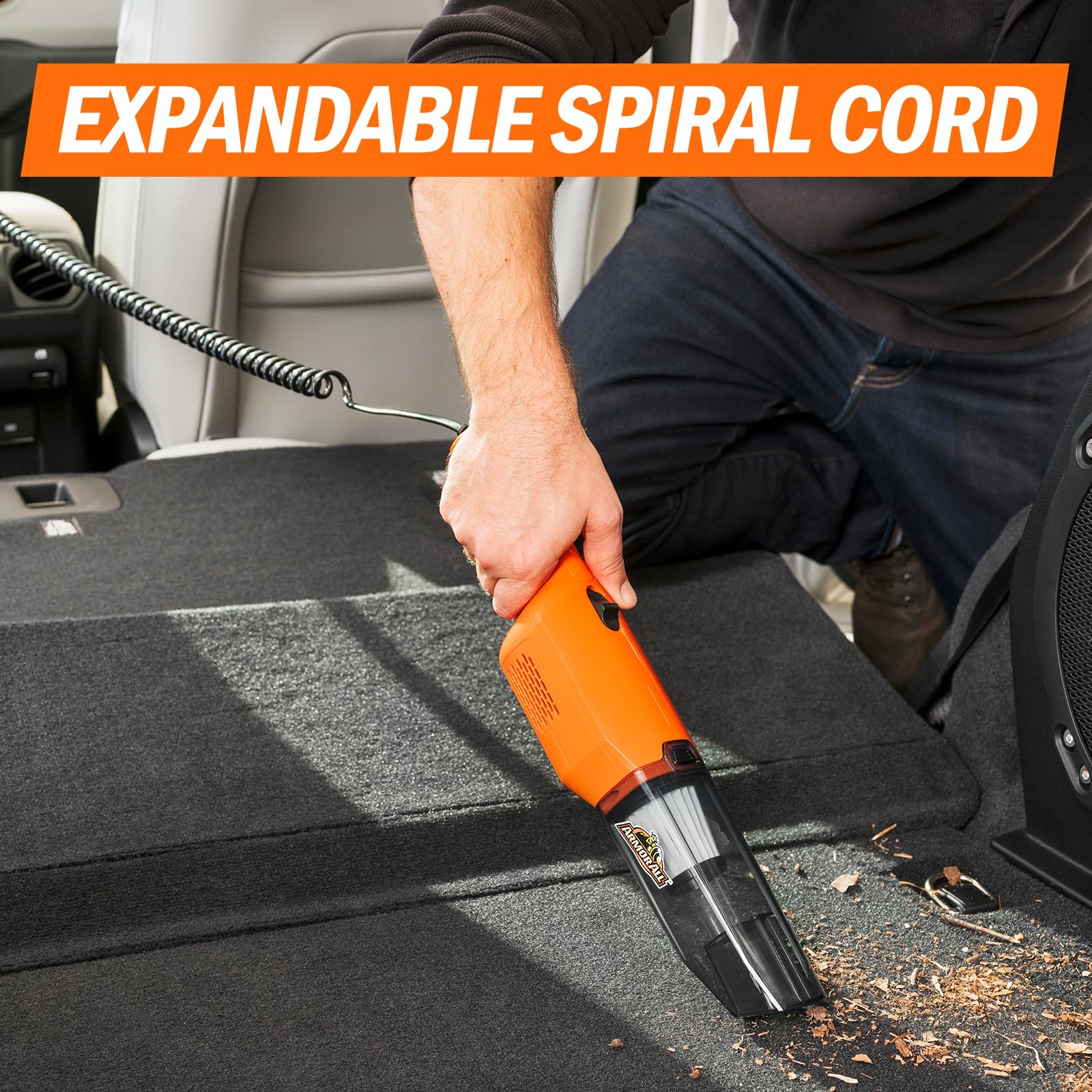 Armor All AA12V2 0903 Car Vac, Compact, Orange - Image 6