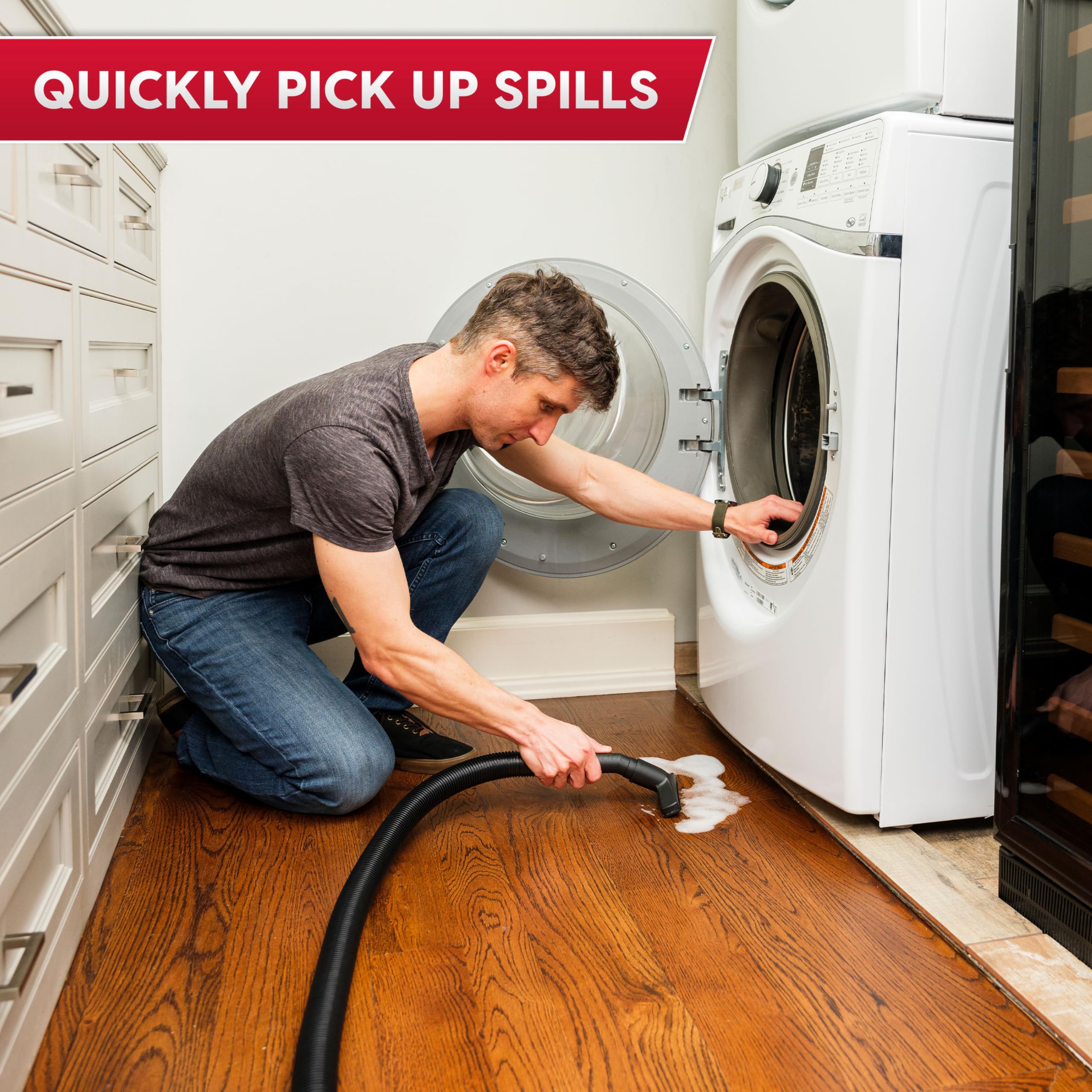 Vacmaster Wet/Dry Vacuum with Detachable Blower 6 Gallon 5 Peak HP-VBVB611PF 1101 - Image 6