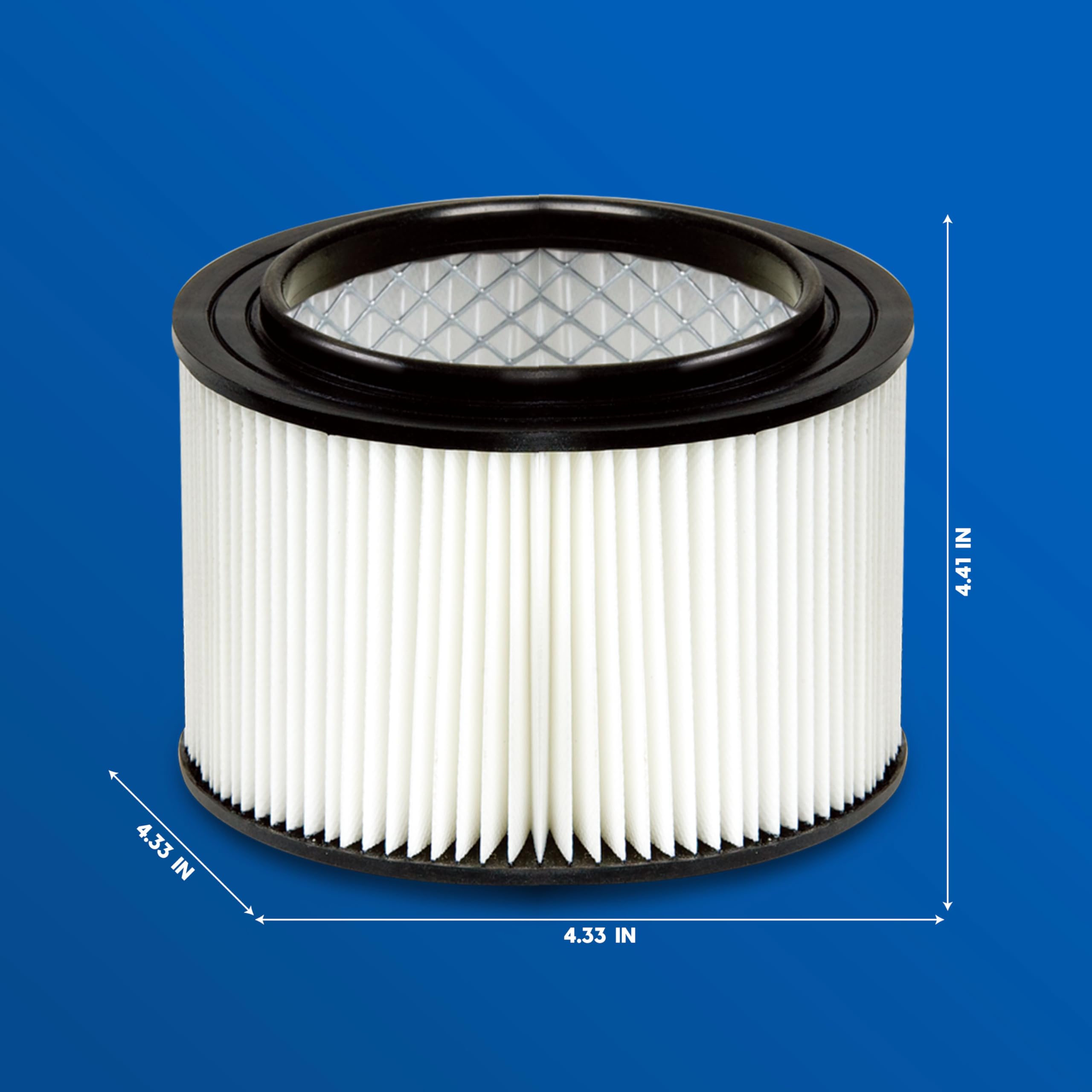 Vacmaster 4-5 Gallon Washable Cartridge Filter & Retainer – VFCF - Image 6