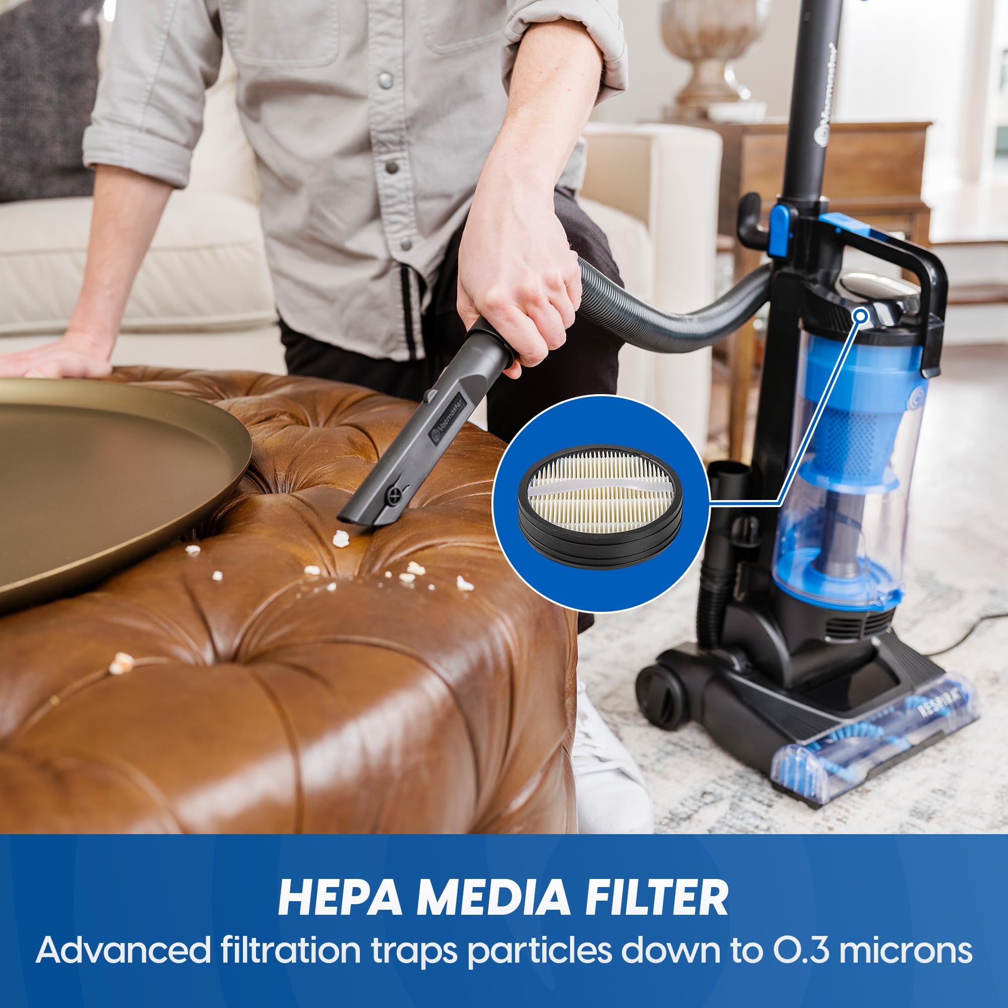 Vacmaster 952721, 2 Replacement Filters for Vacmaster RESPIRA Bagless Upright Vac (UC0501) - Image 3