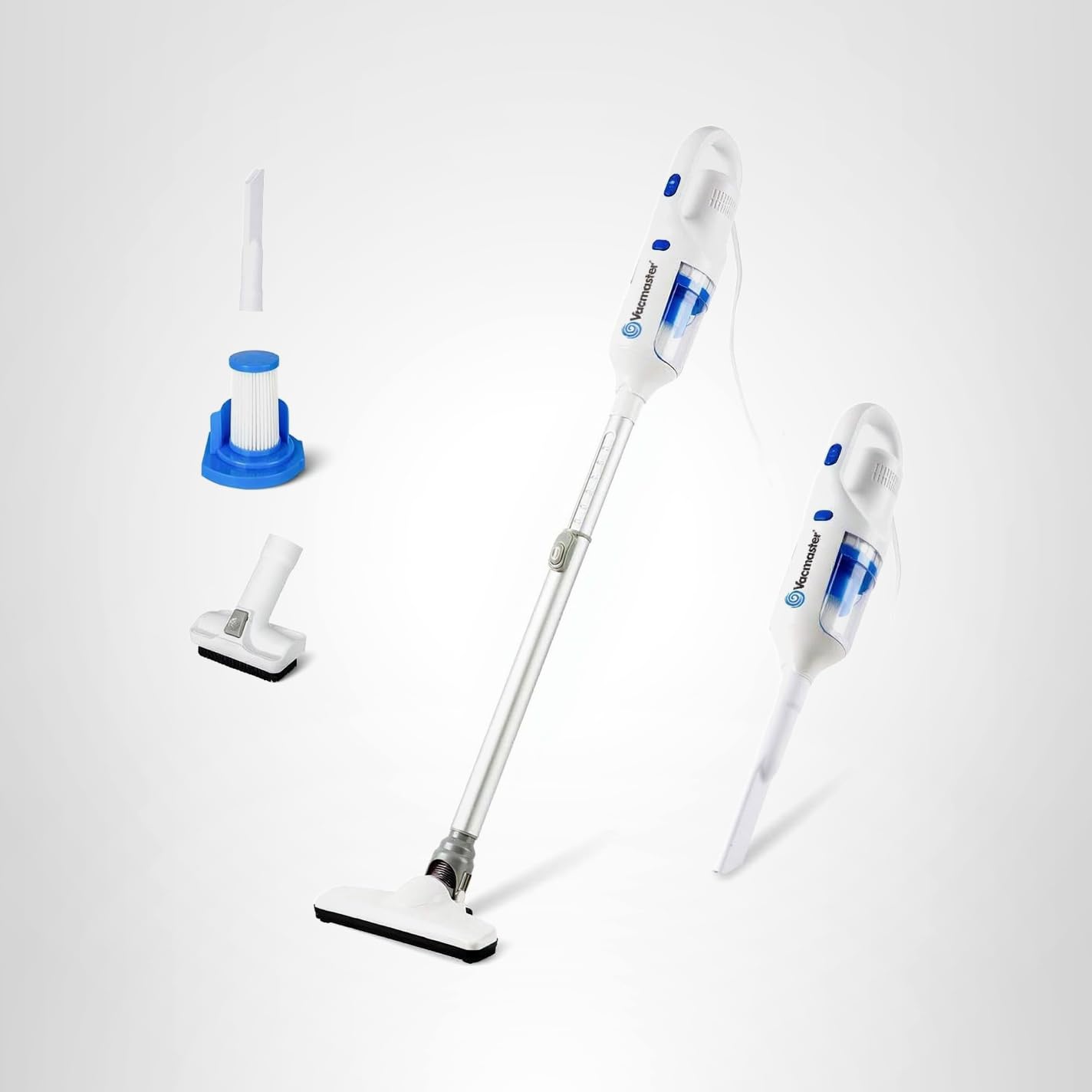 Vacmaster Corded Stick Vacuum Cleaner 2 in 1 Ultra-Lightweight 14Kpa Power Suction Handheld Vacuum Cleaner with Washable HEPA Filter for Home, Car, Pet Hair, Carpet, Hard Floor - Image 9