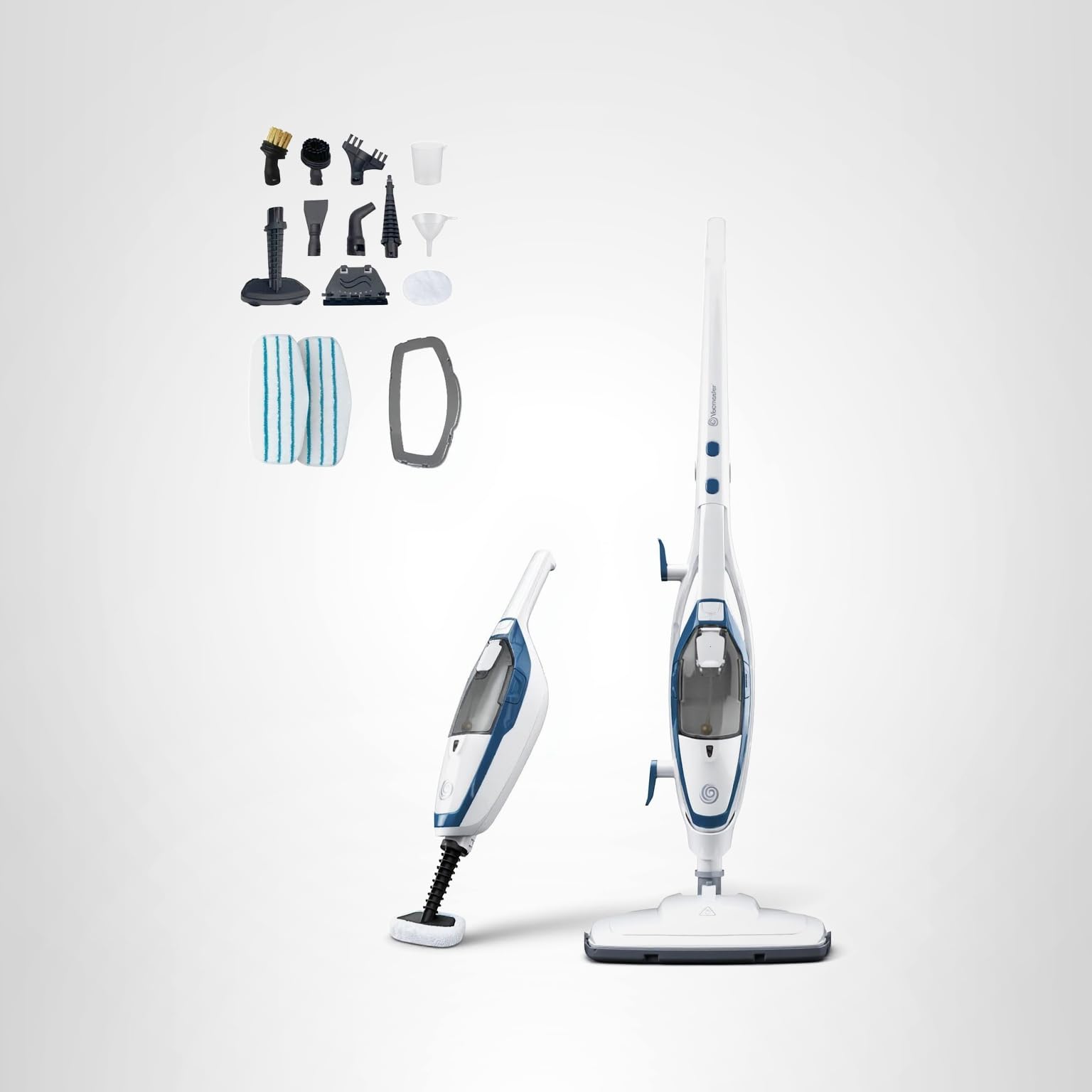 Vacmaster SMF1501 2-in-1 Steam Mop for Floor Cleaning with Detachable Handheld Steamer, Quick-Heating & Lightweight for Hard Floors, Carpets, Tiles and Upholstery - Image 11