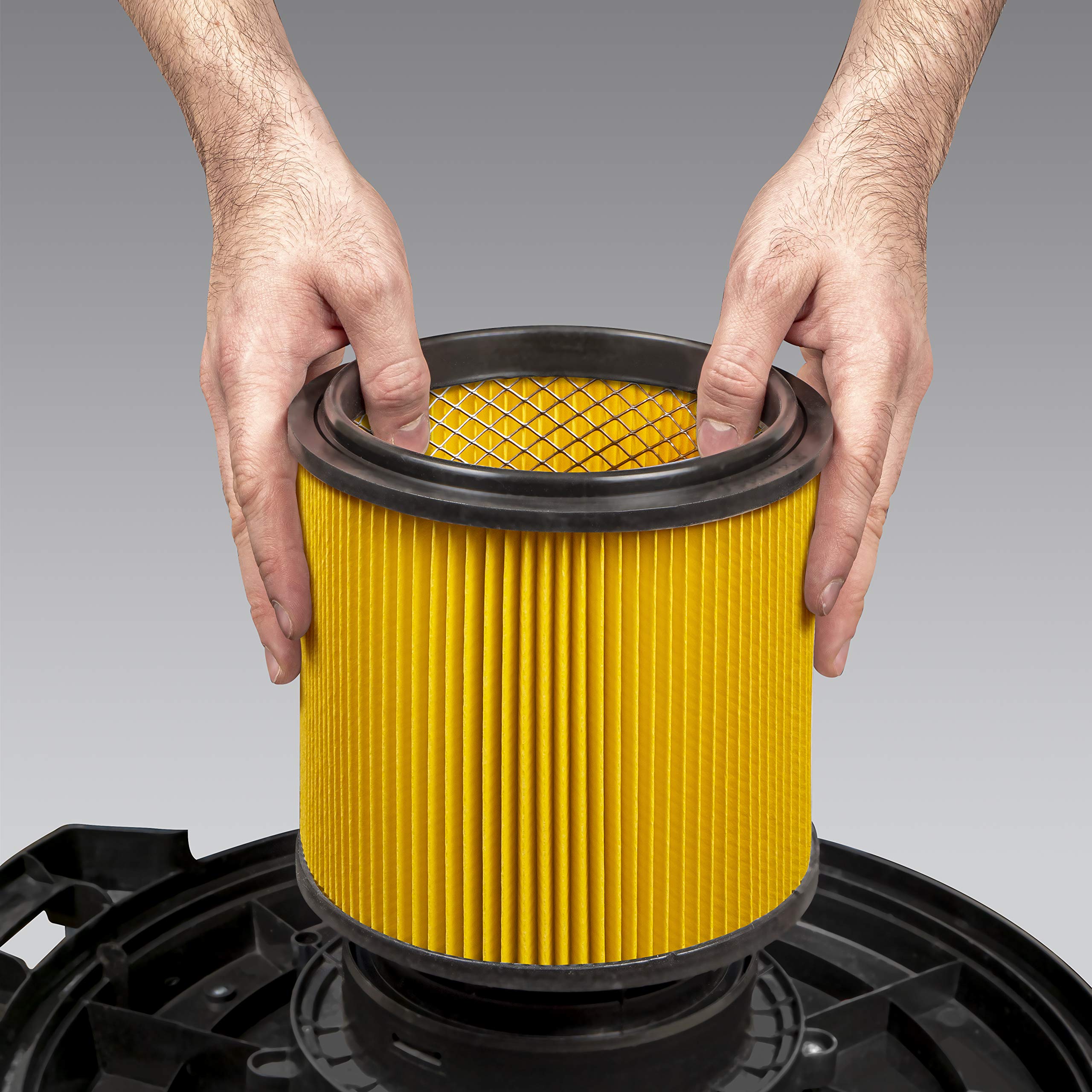Vacmaster Standard Cartridge Filter & Retainer for Use With 5 to 16 Gallon Wet/Dry Vacs - Image 6