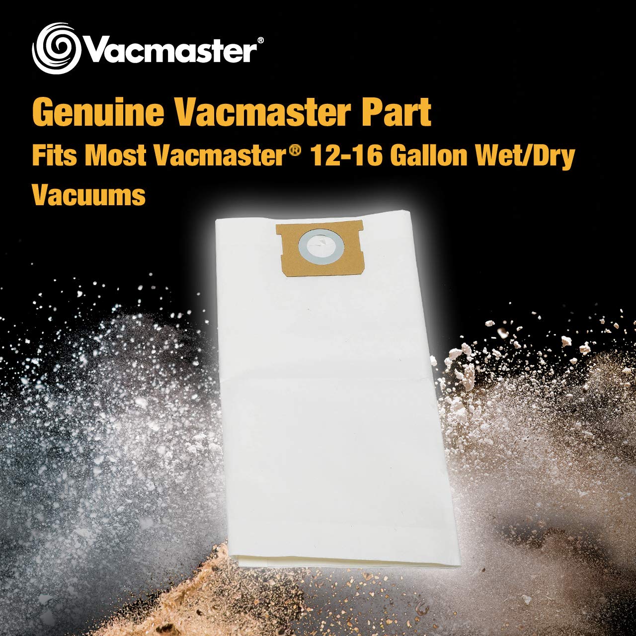 Vacmaster Standard Dust Bag 12-16 Gallon Genuine Vacmaster Part 3pcs per Pack for Replacement - Image 5
